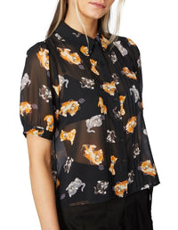 Adorable Kitten Shirt, sz 12