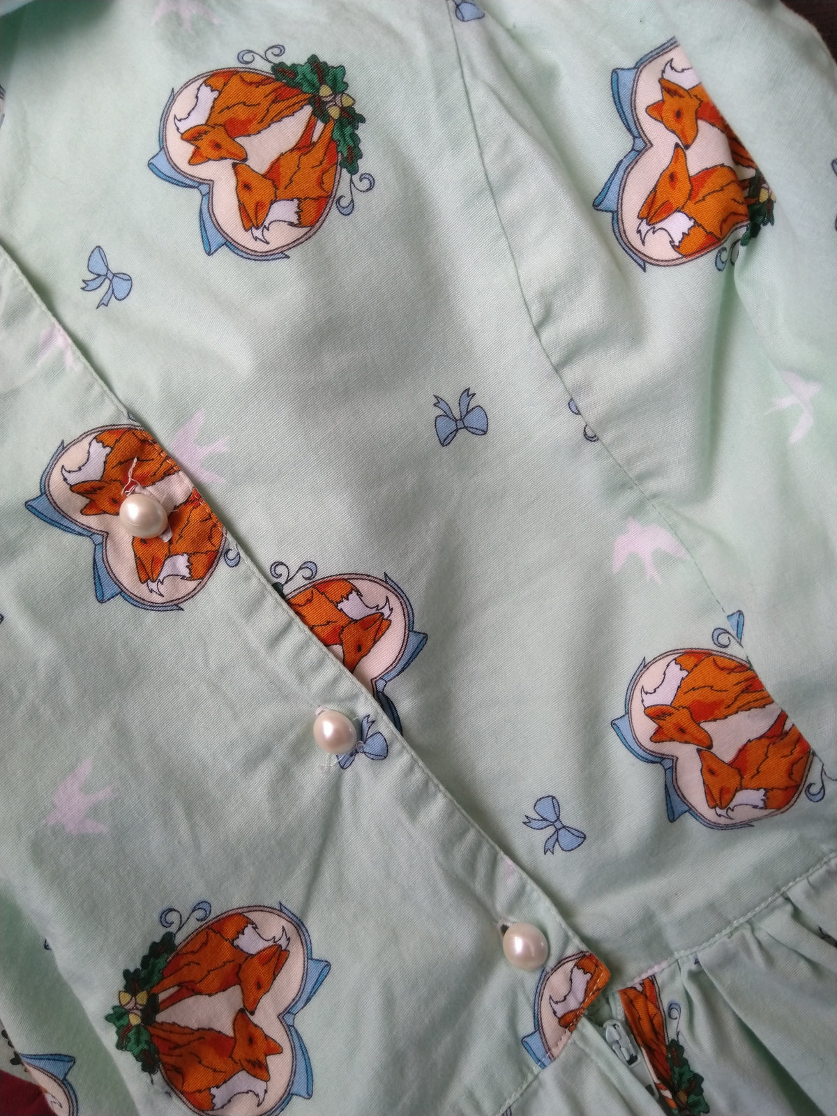 Amorous Foxes, sz XL