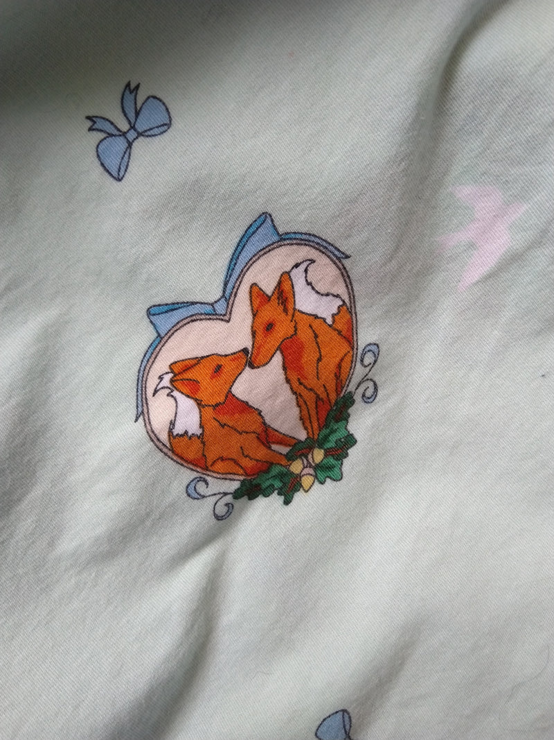 Amorous Foxes, sz XL