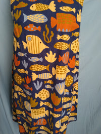 Fishy Shift Dress, sz 8