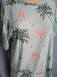 Flamingo Tee, sz 14