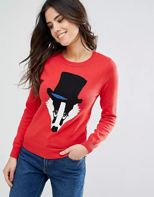 Mr Badger Jumper, sz 8