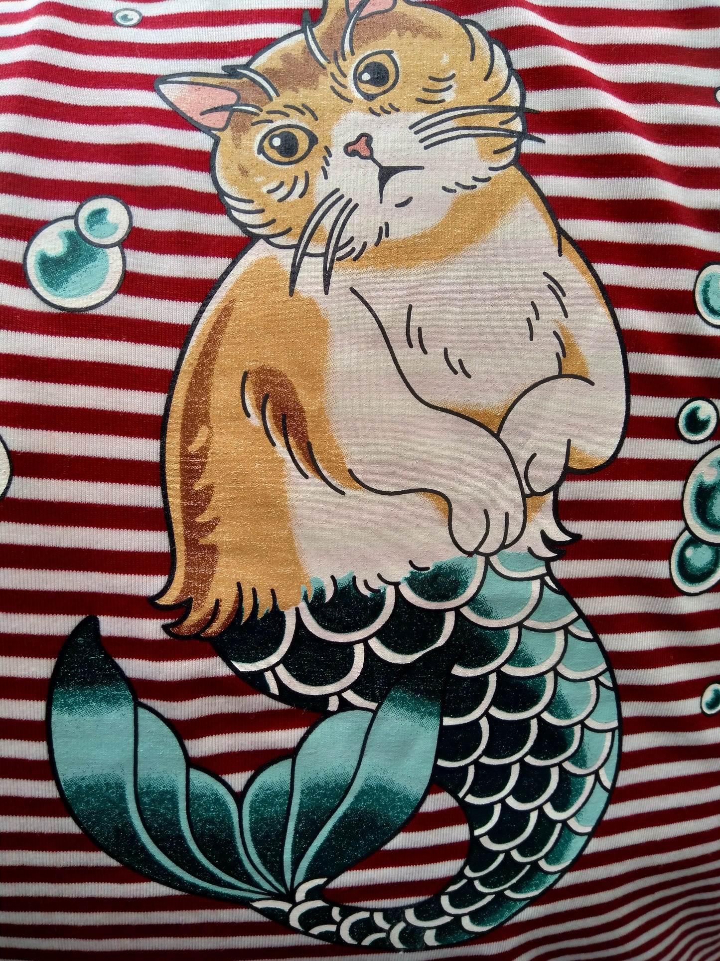 Mermaid Cat x2, sz 10 & 18