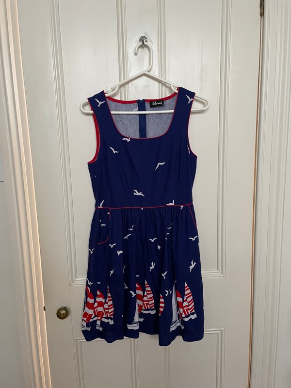 Birdies and Sails Dress, sz 12