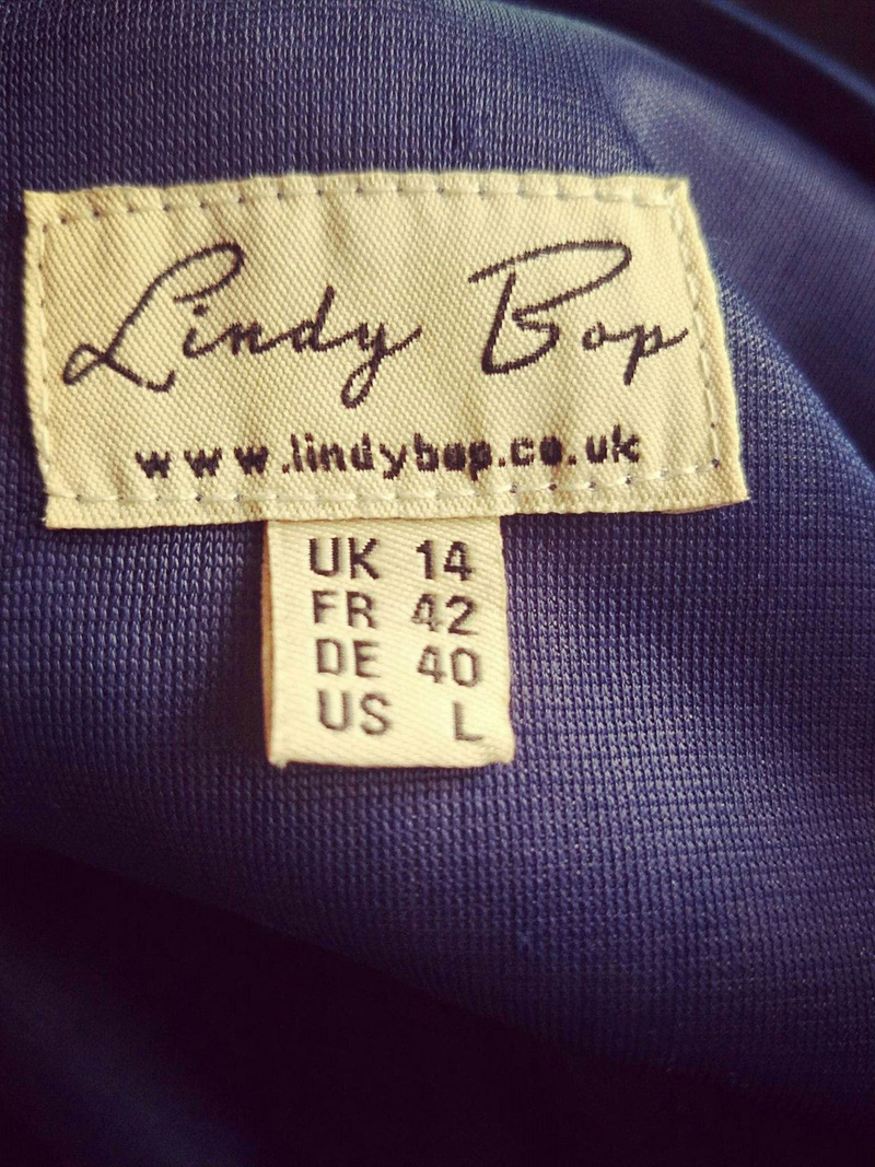 Lindy Bop Dress, sz 12-14