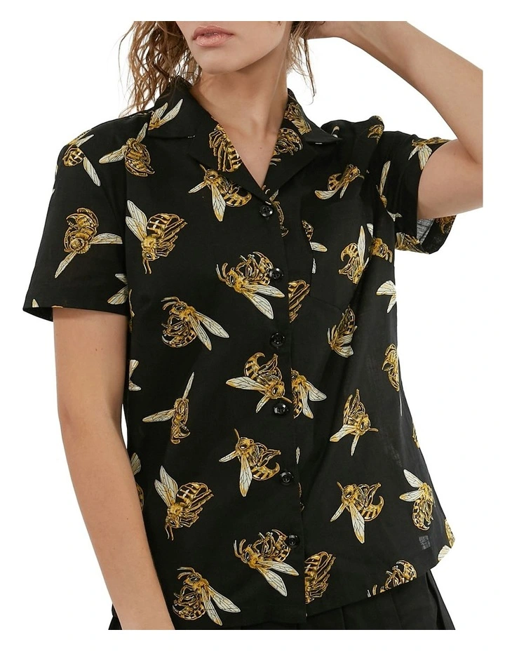 Dangerfield Bee Shirt, sz 14