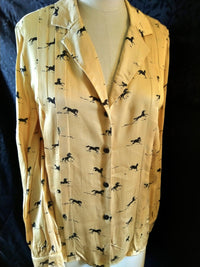 Horse Blouse, sz 10