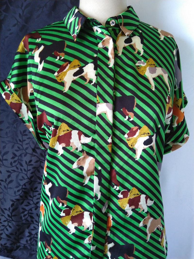 Louche Doggie Shirt, sz M