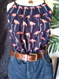 Flamingo Top, sz 14