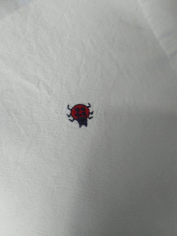 Ladybug shirt by Olive, sz 8-10