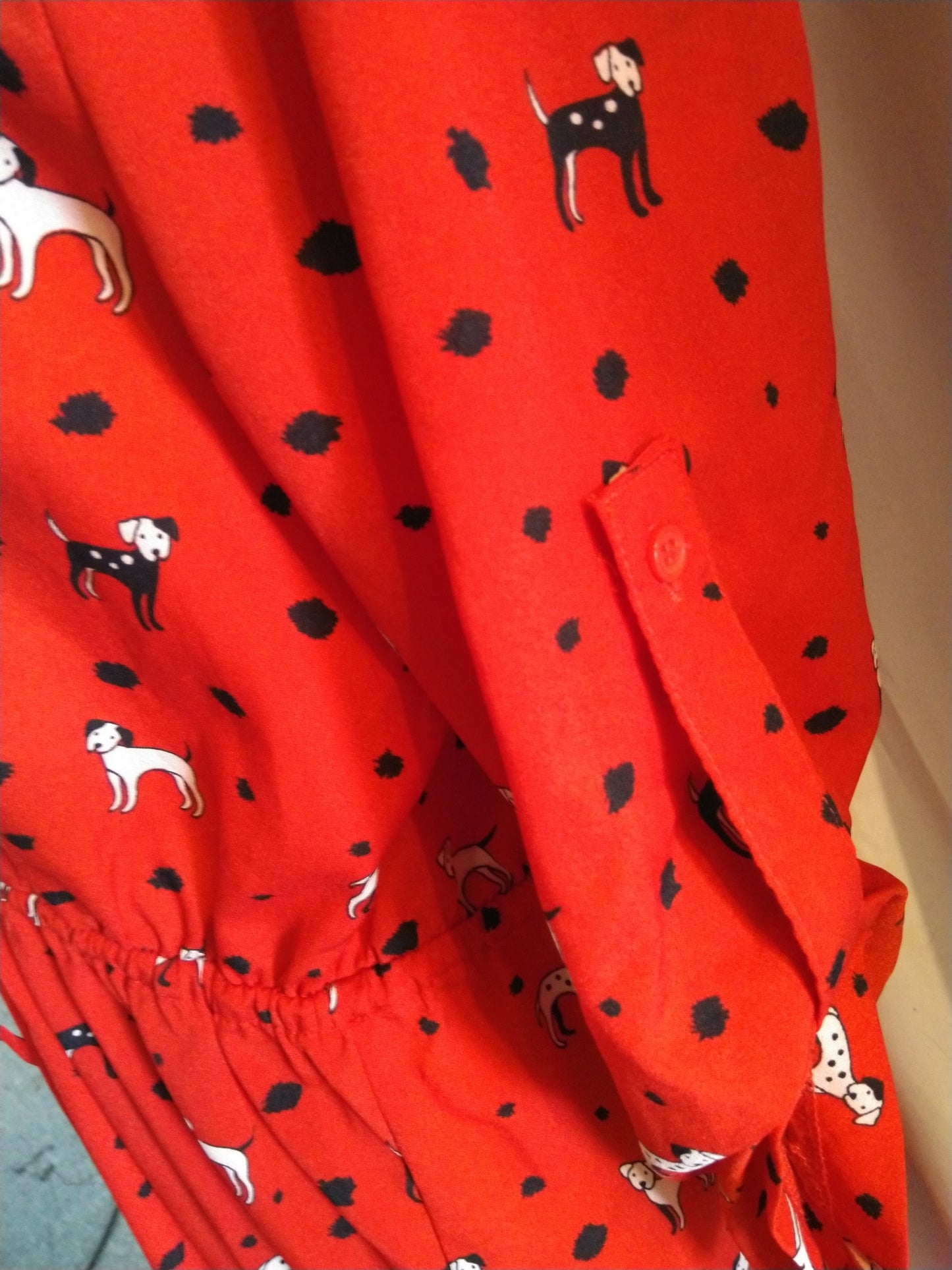Red Doggo Dress, sz 14