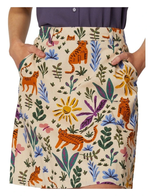 Cute Tiger Skirt, sz 10